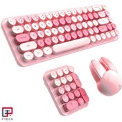 تصویر ماوس و کیبورد بی سیم مافی مدل Mofii I bean max 