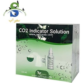 تصویر محلول و نشانگر CO2 برگچین 