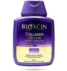 تصویر شامپو ضد ریزش و حجم‌ دهنده بیوتین و کلاژن Collagen & Biotin 300ml 