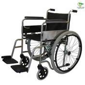 تصویر ویلچر کشویی طوقه فلزی بادی مدل TW809 