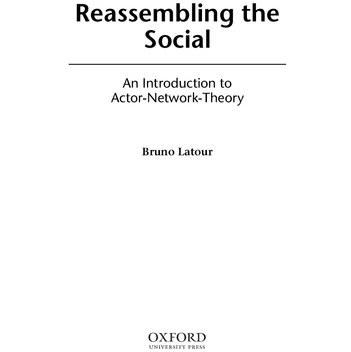 خرید و قیمت دانلود کتاب Reassembling the Social. An Introduction to ...