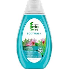 تصویر شامپو بدن نعنا مدل COOLING and HYDRATING حجم 400 میل آردن هرباسنس Mint Body Shampoo, Cooling and Hydrating Model, 400 ml, Ardene Herbasenese