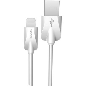 تصویر کابل تبدیل USB به lightning روموس مدل CB12V به طول 1 متر Romoss CB12V USB To lightning Cable 1m