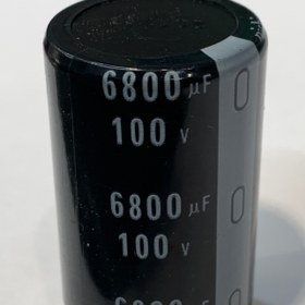 تصویر خازن الکترولیت 6800 میکروفاراد (تمام ولتاژها) - 63ولت CAPACITOR 6800UF FULL RANGE , VOLTAGE