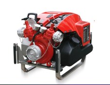 تصویر موتور پمپ پرتابل آتش نشانی Jöhstadt آلمان 