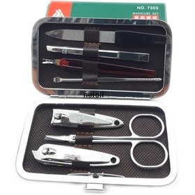 تصویر ست مانیکور7 تیکه QIANG REN 