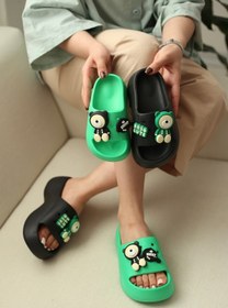 تصویر دمپایی بچگانه سیلیکونی مدل هودی 