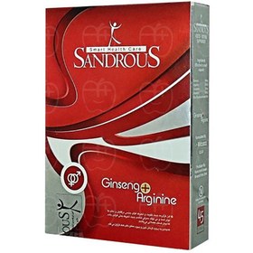 تصویر کپسول جینسینگ + آرژنین سندروس 45 عدد 