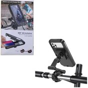 تصویر نگهدارنده موبایل مناسب برای دوچرخه، موتور سیکلت و اسکوتر 