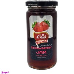 تصویر مربای توت فرنگی بقاء وزن 300 گرم 