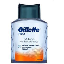 تصویر افترشیو ژیلت مدل آیس کول Gillette after shave pro ice cool حجم 100 میل فرانسوی بعد از اصلاح