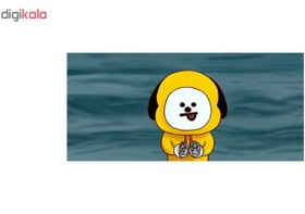 تصویر ماگ حرارتی آبنبات رنگی طرح bts - bt21 - chimy کد MKSA0221 - مشکی جنس ماگ خارجی می باشد