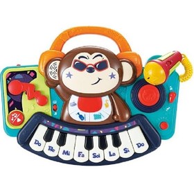 تصویر میمون دیجی هولا تویز Dj Monkey Keyboard 3137