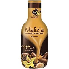 تصویر شامپو بدن مالیزیا با رایحه آرگان و وانیل 1000 میل MALIZIA BATH FOAM - ARGAN AND VANILLA