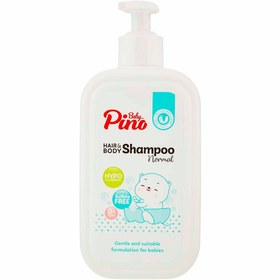 تصویر شامپو سر و بدن کودک پینو بیبی ۳۵۰ میل بدون سولفات 