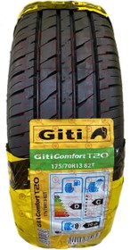 تصویر لاستیک جی تی سایز 175/70R13 مدل COMFORT T20 