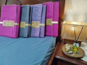 تصویر نیمست یکنفره و دونفره کتان نخ ساده ترک مغزی دوزی - نیمست دونفره عرض ۱ Bedsheets