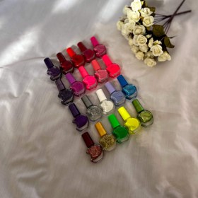 تصویر لاک مینی سایز 8 میل، بسیار با کیفیت ، رنگهای جذاب Nail polish