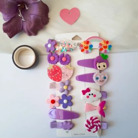 تصویر گیره موی سیلیکونی فانتزی 