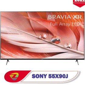 تصویر تلویزیون سونی ال ای دی هوشمند 55 اینچ فورکی Sony Smart 55x90j Sony LED Smart 55 Inch 4k 55x90j TV