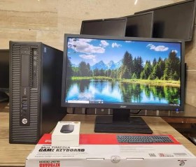 تصویر سیستم کامپیوتر مناسب بازی های سطح متوسط با پردازنده Core i5 حافظه ۸ گیگابایت و هارد ۵۰۰ گیگابایت 