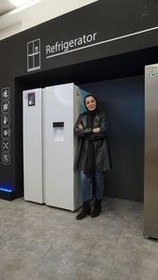 تصویر یخچال و فریزر ایکس ویژن مدل ساید بای ساید 