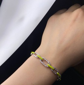 تصویر دستبندفانتزی نقره جدید کد ۹۴۵ 