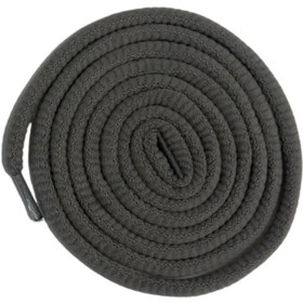 تصویر بند کتونی رنگ طوسی گرد 