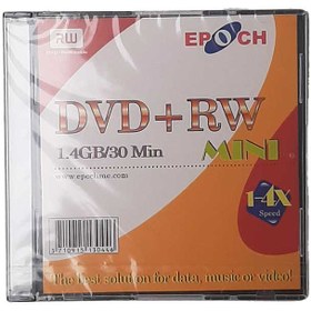 تصویر مینی دی وی دی خام ریرایتیبل ایپاک مدل MINI DVD RW EPOCH 1.4GB 