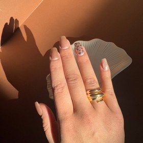 تصویر انگشتر راه راه 