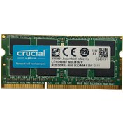 تصویر رم لپ تاپ کروشیال مدل DDR3L 1600MHz ظرفیت 8 گیگابایت ا Crucial DDR3L 1600MHz SODIMM RAM - 8GB Crucial DDR3L 1600MHz SODIMM RAM - 8GB