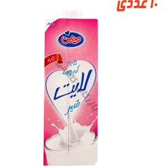 تصویر شیر کم چرب استریل پاکتی 1 لیتر میهن 