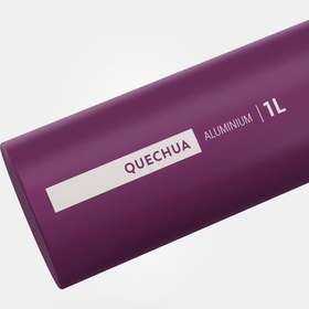 تصویر فلاسک کچوا آلومنیومی 1 لیتری Quechua Outdoor Aluminum Flask - 1 L - Purple 