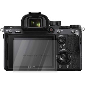 تصویر محافظ صفحه هیدروژل برند راکسپیس و ماهوت مناسب دوربین عکاسی SONY a7 