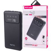 تصویر پاوربانک تسکو مدل TP 807 ظرفیت 10000 میلی آمپر ساعت TSCO TP 807 10000mAh Power Bank