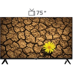 تصویر تلویزیون ال ای دی هوشمند بویمن 75 اینچ مدل 75JA11F20UW BAUMEN SMART LED TV 75JA11F20UW 75 INCH ULTRA HD 4K