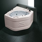 تصویر جکوزی زرین آب مدل دلتا 125*125 