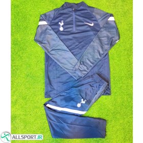 تصویر نیم زیپ شلوار تاتنهام Tottenham Training Navy blue Pink 