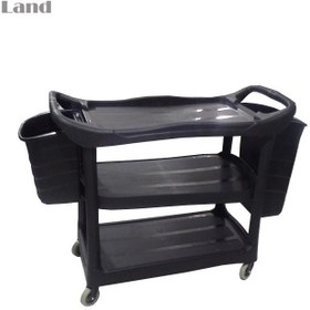 تصویر ترولی راویس مشکی Rovis black trolley