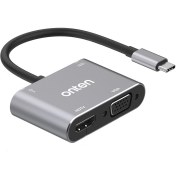 تصویر تبدیل تایپ سی به HDMI/VGA/USB/USB-C اونتن مدل ONTEN OTN-95112 