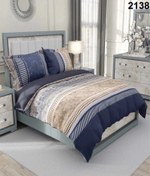 تصویر سرویس لحاف روتختی سه بعدی کارینا دو نفره 6 تکه - 1 