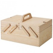 تصویر نظم دهنده چوبی ایکیا مدل KLÄMMEMACKA سایز ۳۵×۲۲ سانتی متر 