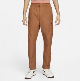 تصویر خرید اینترنتی شلوار پیاده روی مردانه قهوه ای نایک DM6869-204 Sportswear Sport Essentials Woven Spor Erkek Pantolon Dm6869-204