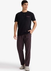 تصویر لباس راحتی مردانه مشکی دفکتو 