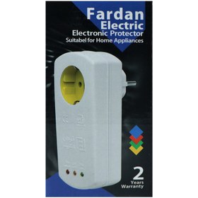 تصویر محافظ برق پکیج فردان الکتریک مدل 31017 پایه پلیمر Fardan Package Voltage Protector