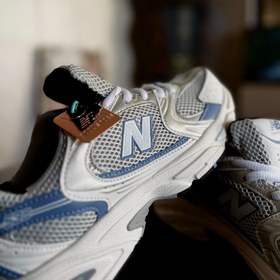 تصویر کفش کتونی اسپرت نیوبالانس (New Balance) مدل 9060 زنانه و دخترانه مشکی زیره سفید (New Balance) 9060