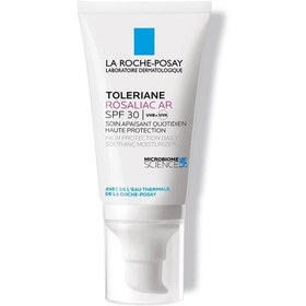 تصویر کرم مرطوب کننده صورت Toleriane Rosaliac Ar-SPF 30 برای پوست های حساس و مستعد قرمزی 50 میلی لیتر مردانه | لاروش پوزای La Roche Posay SAĞLIK VE GÜZELLİK MERKEZİ SDFG0257YY 