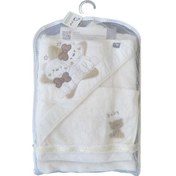 تصویر ست حوله طرح دو خرس ستاره مادركر Mothercare Two Star Bears Design Towel Set