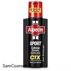 تصویر شامپو ضد ریزش مردانه انرژی آلپسین مدل Sport CTX حجم ۲۵۰ میلی لیتر 