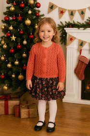 تصویر ژاکت بافت دخترانه 